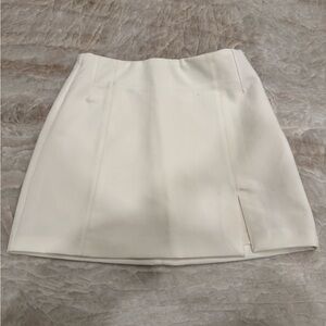 Zara Cream Mini Skirt